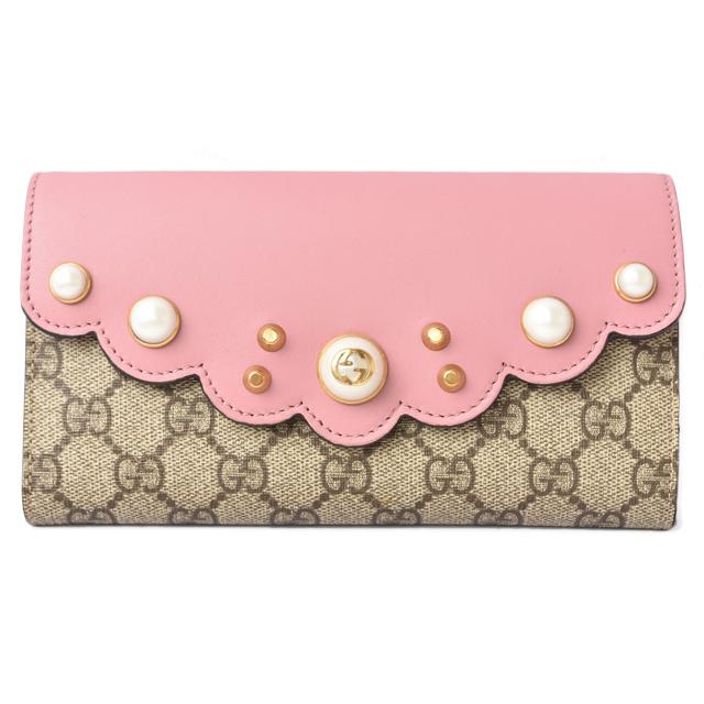 GGキャンバス グッチ 財布 GUCCI 長財布/コンチネンタル GGキャンバス グッチ 財布 GUCCI 長財布/コンチネンタル