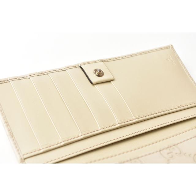 グッチシマ グッチ 財布 GUCCI 長財布 アイボリー 216589 未使用爆買 