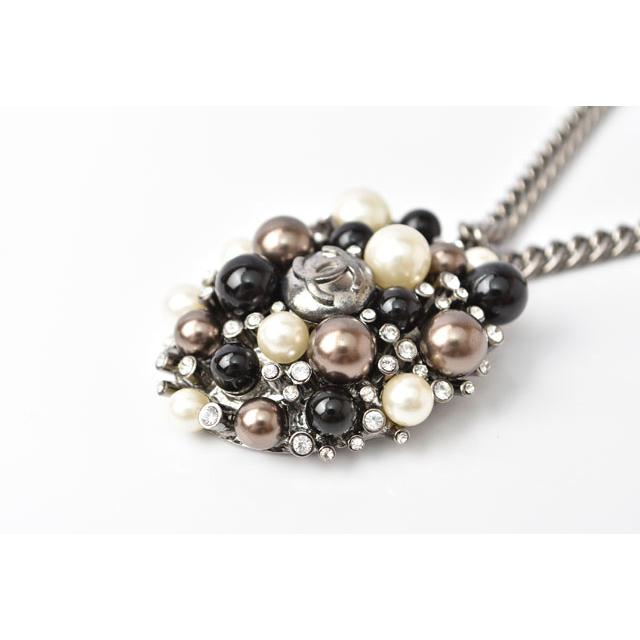 シャネル ネックレス/ペンダント CHANEL CCマーク ラインストーン