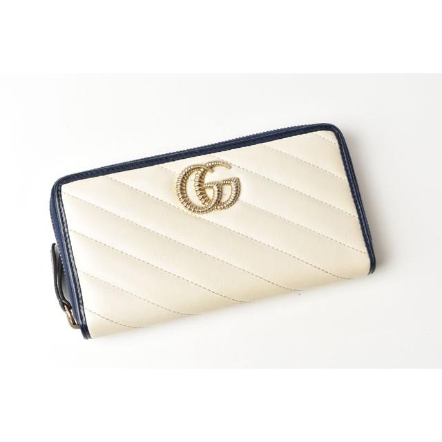 ブ*e様 正規品　美品　グッチ財布　グッチ長財布　グッチggマーモント グッチキ グッチシマ グッチ 財布 GUCCI 長財布 GG MARMONT/GGマーモント