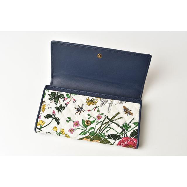 GGキャンバス グッチ 財布 GUCCI 長財布 レザー/キルティング