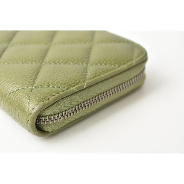 キャビアスキン シャネル 財布/ラウンドファスナー ミディアム キャビアスキン シャネル 財布/ラウンドファスナー ミディアム