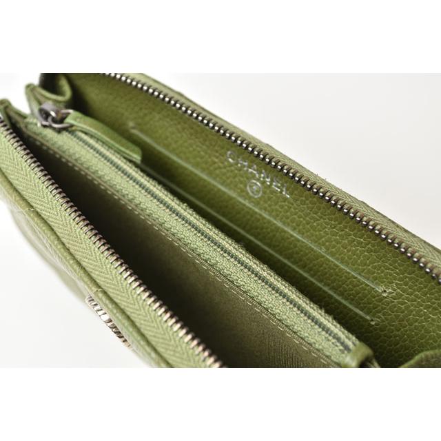 キャビアスキン シャネル 財布/ラウンドファスナー ミディアム キャビアスキン シャネル 財布/ラウンドファスナー ミディアム