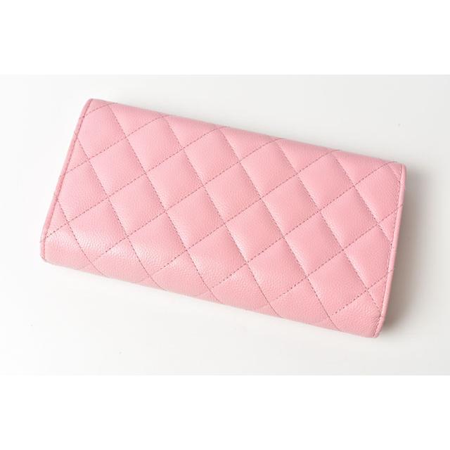 キャビアスキン シャネル 財布 CHANEL 長財布 ココマーク/CC キャビアスキン シャネル 財布 CHANEL 長財布 ココマーク/CC