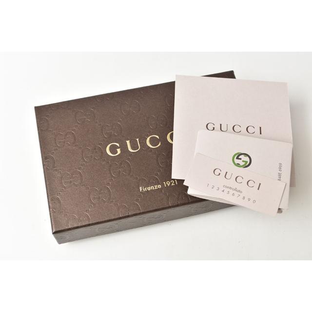 グッチ コインケース/カードケース ディアマンテ 日本限定 GUCCI ミニ財布/小銭入れ ダークブラウン/ゴールド金具 337689｜brand-pit｜08