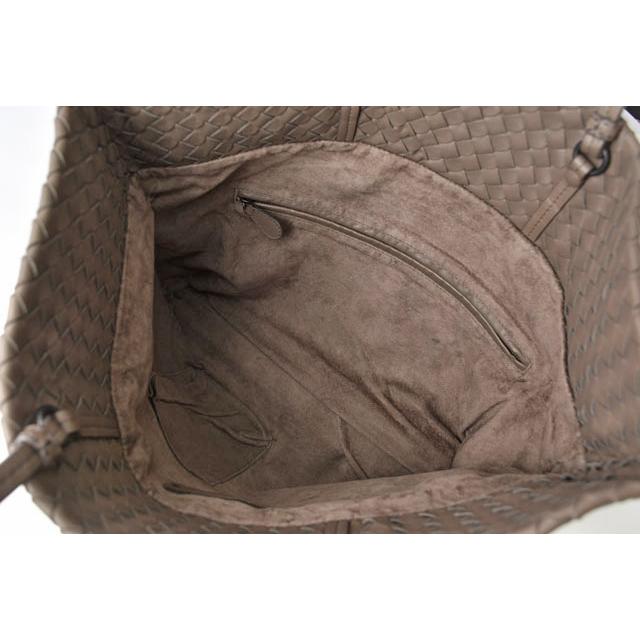 ボッテガヴェネタ トートバッグ/ショルダーバッグ 2way A4対応 BOTTEGA VENETA イントレチャート ナッパ チャコールグレー爆買の画像