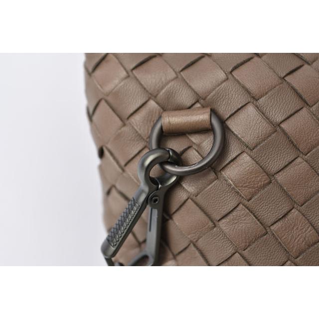 【美品】ボッテガヴェネタ 2way ショルダーバッグ イントレチャート ブラウン BOTTEGA VENETA 【新品同様】ボッテガヴェネタ マキシイントレ