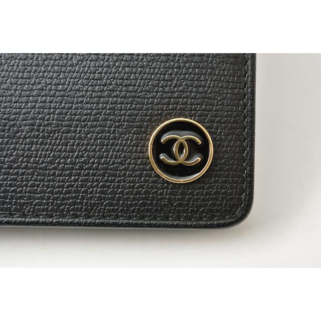 シャネル 財布 メンズ向け CHANEL 二つ折/折財布 ココマーク ブラック｜brand-pit｜04