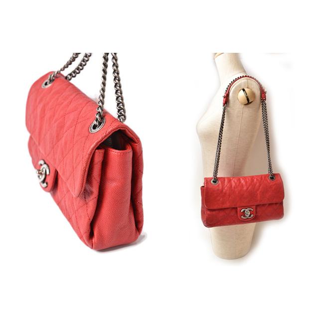 キャビアスキン シャネル チェーンショルダーバッグ CHANEL バッグ