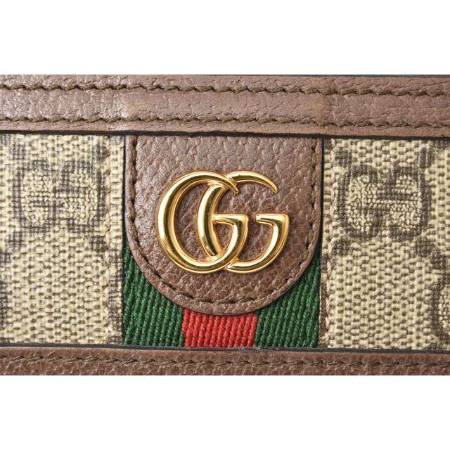 GGキャンバス グッチ カードケース/名刺入れ GUCCI ベージュ/ブラウン