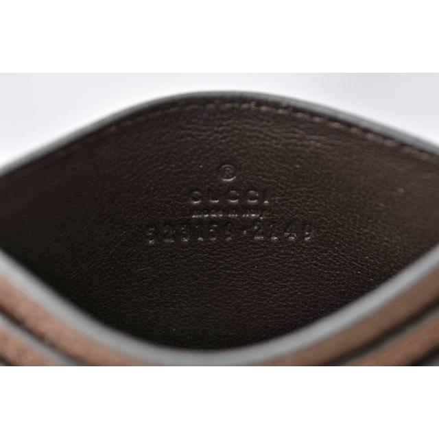 GGキャンバス グッチ カードケース/名刺入れ GUCCI ベージュ/ブラウン
