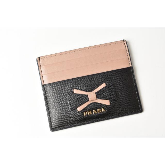 プラダ　名刺カードケース PRADA（プラダ） カードケース/名刺入れ PRADA SAFFIANO/サフィアノ