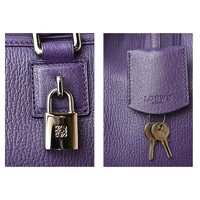 ロエベ ハンドバッグ LOEWE アマソナ36/AMAZONA 36 ダークパープル 