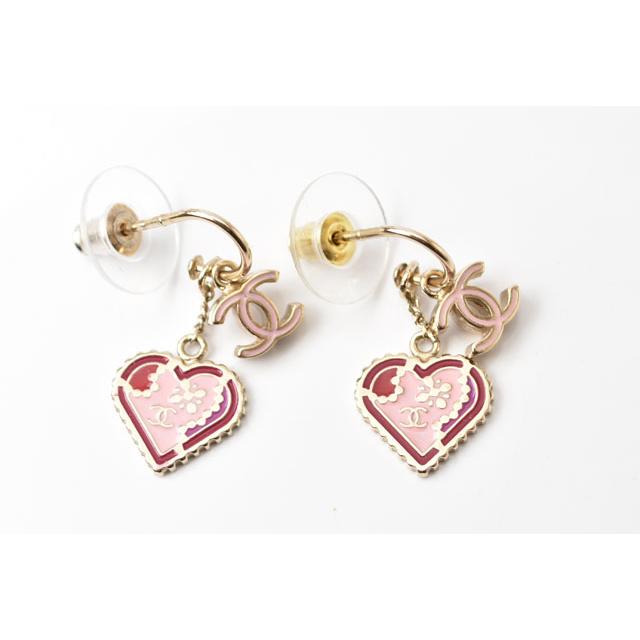 CHANEL（シャネル） ピアス スイングピアス CCマーク/ハートモチーフ