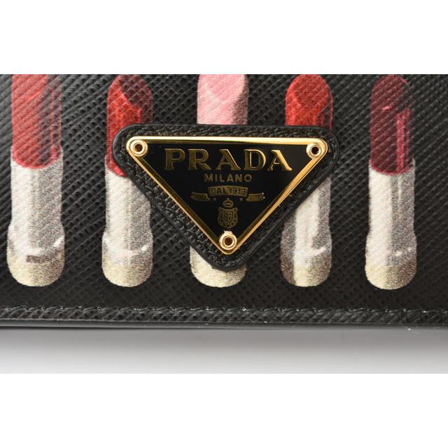 PRADA（プラダ） 財布/ミニ財布 折財布 1MV204 SAFFIANO リップ