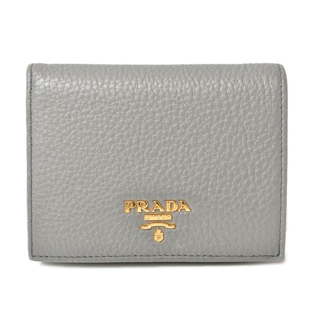 PRADA プラダ 財布/ミニ財布 折財布 1MV204 VITELLO GRAIN PRADA プラダ 財布/ミニ財布 折財布 1MV204 VITELLO GRAIN