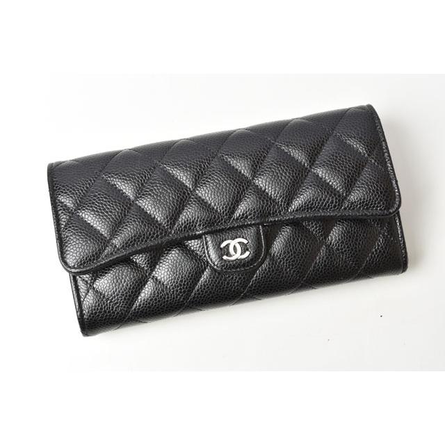 キャビアスキン シャネル 財布 AP0241 CHANEL 長財布 タイムレス キャビアスキン シャネル 財布 AP0241 CHANEL 長財布 タイムレス