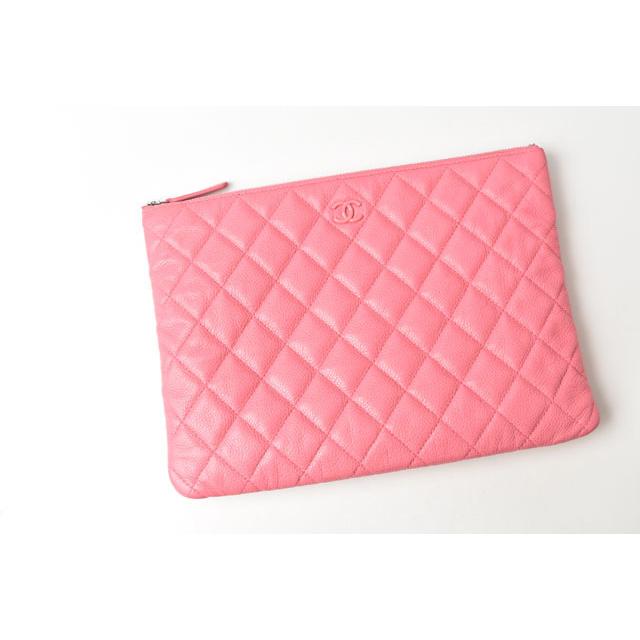 キャビアスキン シャネル クラッチバッグ/フラットポーチ CHANEL