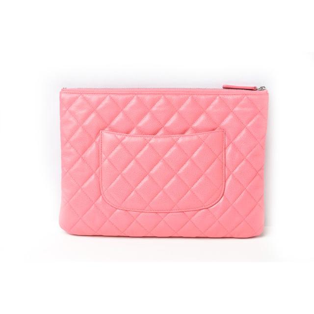 キャビアスキン シャネル クラッチバッグ/フラットポーチ CHANEL