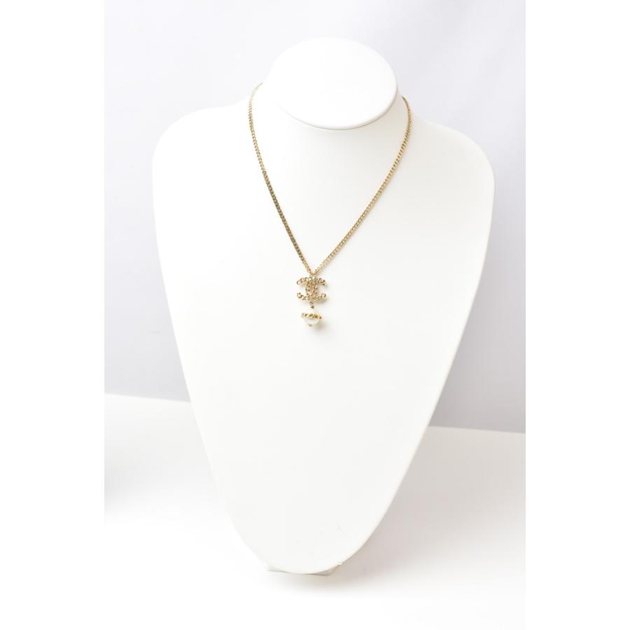 【CHANEL】シャネル ネックレス ココマーク CCマーク パール CHANEL シャネル ネックレス/ペンダント ココマーク/CC パール