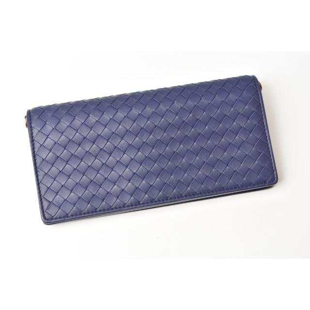 ボッテガ ヴェネタ フラワー イントレチャート クラッチバッグ 長財布 BOTTEGA VENETA（ボッテガ・ヴェネタ） 長財布/チェーンウォレット