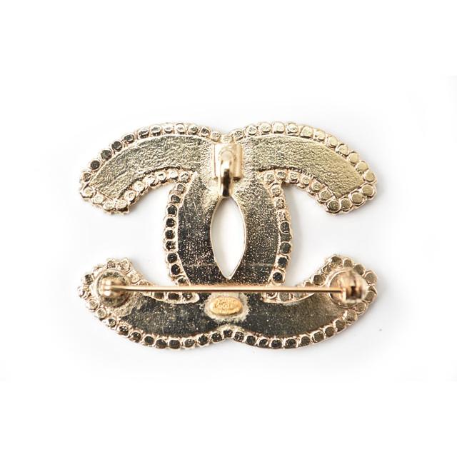 CHANEL（シャネル） ブローチ ピンブローチ ココマーク/ストライプ