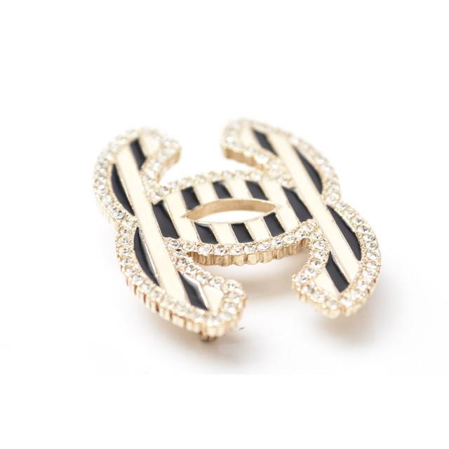 CHANEL（シャネル） ブローチ ピンブローチ ココマーク/ストライプ