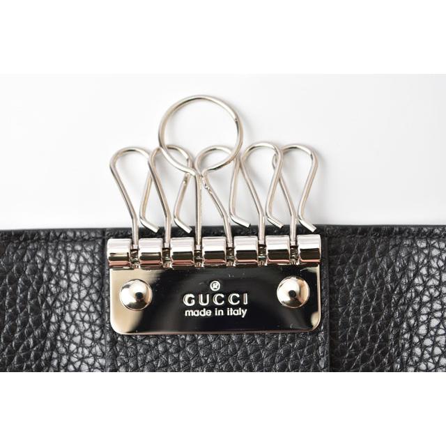 GUCCI（グッチ） キーケース/キーホルダー GUCCI 6連 レザー GGロゴ