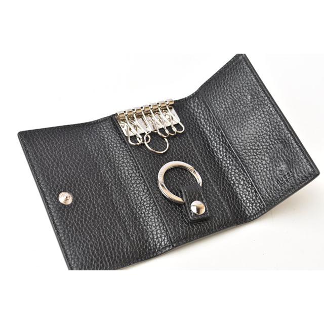 GUCCI（グッチ） キーケース/キーホルダー GUCCI 6連 レザー GGロゴ 