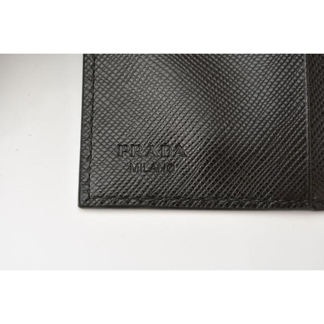 プラダ アウトレット キーケース PRADA キーホルダー 2M0025 SAFFIANO CORNER/型押しレザー NERO/ブラック アウトレット 2407a03-p-1.jpg