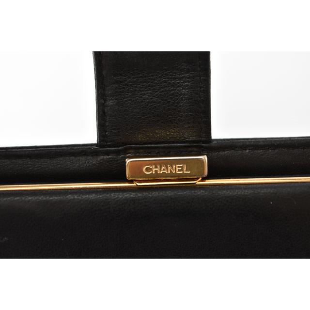 キャビアスキン シャネル 財布 中古 CHANEL がま口式 2つ折/財布 キャビアスキン シャネル 財布 中古 CHANEL がま口式 2つ折/財布