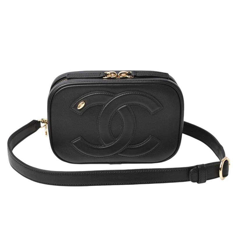 CHANEL ウエストキャビアポーチ ベルトバッグ