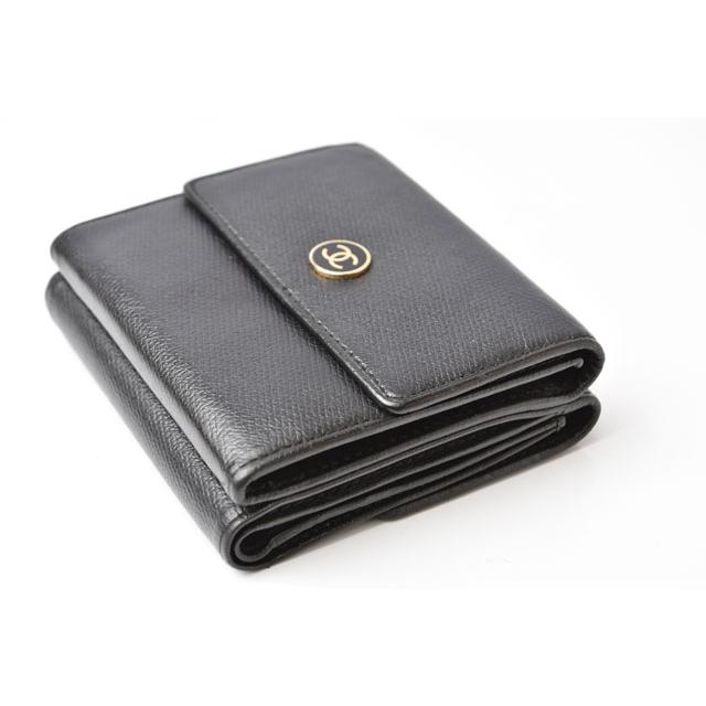 CHANEL シャネル 財布 二つ折/折財布 A20902 ダブルホック ココマーク 