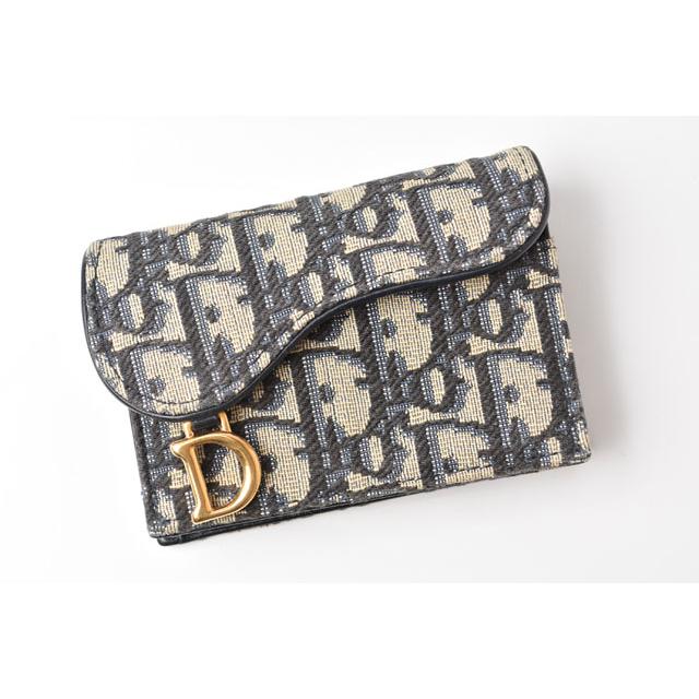 ✨ DIOR ✨ ディオール コインケース　財布　カードケース　オブリーク DIOR ディオール オブリーク ジャカード コインケース付き