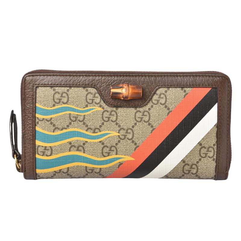 GGキャンバス グッチ 財布 GUCCI 長財布/ダイアナ 658634 ラウンド