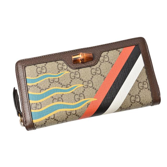 GGキャンバス グッチ 財布 GUCCI 長財布/ダイアナ 658634 ラウンド  