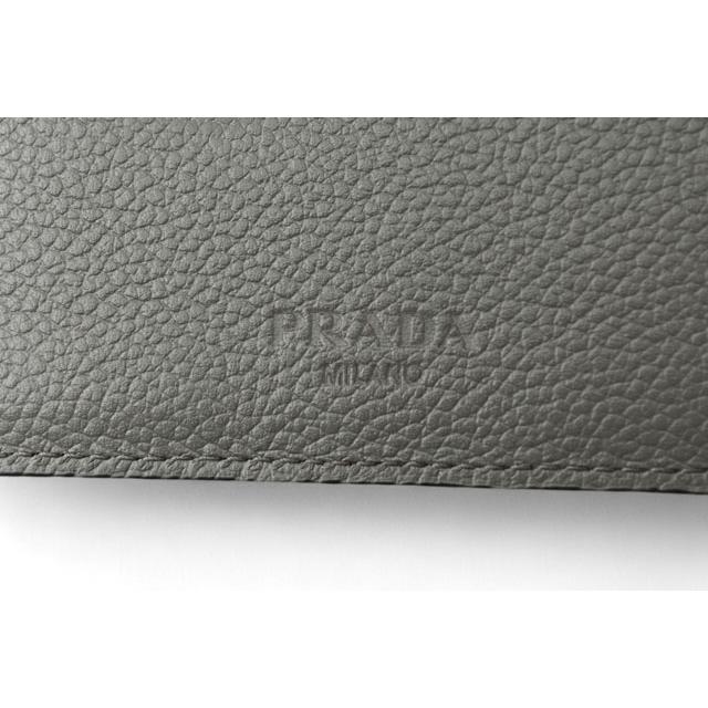 PRADA プラダ 財布 折財布/札入れ メンズ向け 2MO513 型押し PRADA プラダ 財布 折財布/札入れ メンズ向け 2MO513 型押し