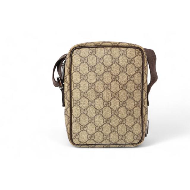 グッチ ショルダーバッグ レザー×PVC GG柄 ブラウン GG グッチ ショルダーバッグ/斜めがけ PVC GUCCI バッグ GG