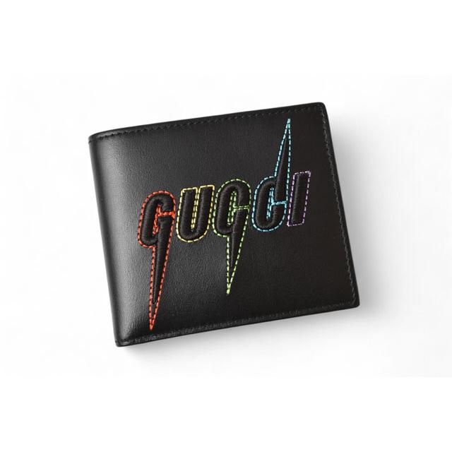 グッチシマ グッチ 財布/メンズ 二つ折り 本革/レザー GUCCI 折財布