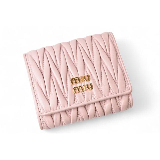 miu ミュウミュウ 財布/三つ折り miumiu 折財布 5MH033 miu ミュウミュウ 財布/三つ折り miumiu 折財布 5MH033
