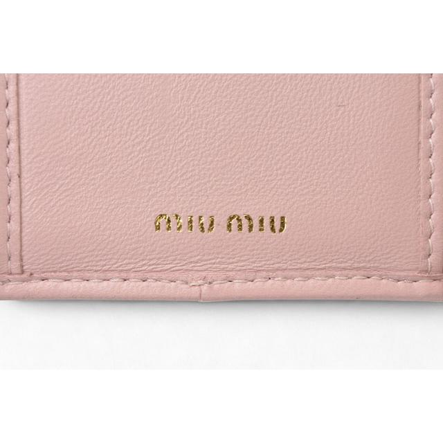 miu ミュウミュウ 財布/三つ折り miumiu 折財布 5MH033 miu ミュウミュウ 財布/三つ折り miumiu 折財布 5MH033