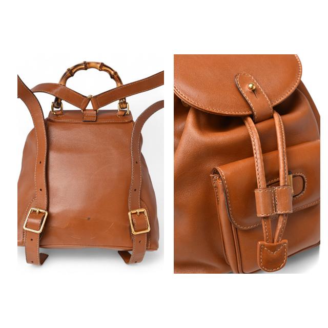 GG グッチ 中古 ミニリュック バンブー/バックパック GUCCI バッグ