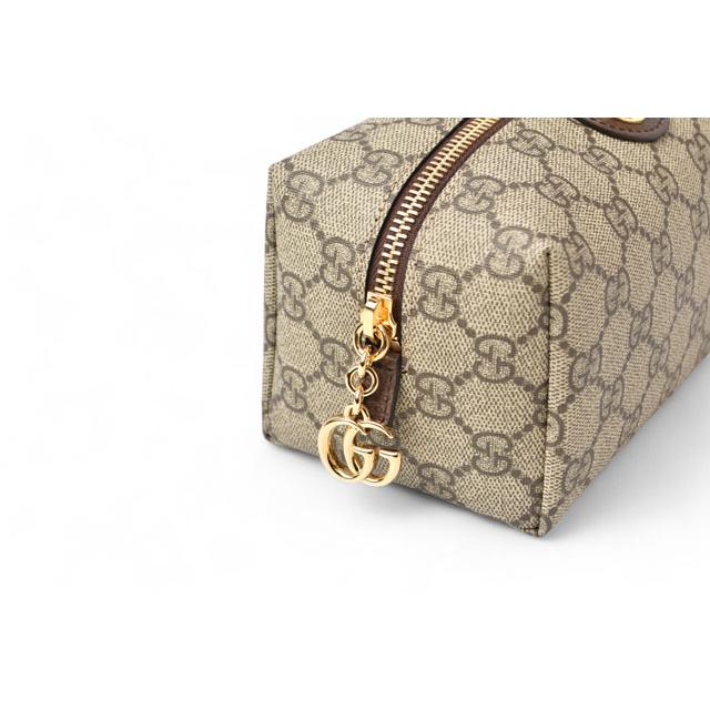 GG グッチ コスメポーチ/化粧ポーチ GUCCI オフィディア GG/PVC 