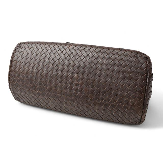 BOTTEGA VENETA イントレチャート ローマバッグ ダークブラウン BOTTEGA VENETA（ボッテガ・ヴェネタ） ボッテガ ヴェネタ トート