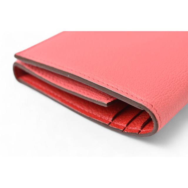 HERMES（エルメス） 財布/三つ折り 長財布 ベアンスフレ ローズリップ 