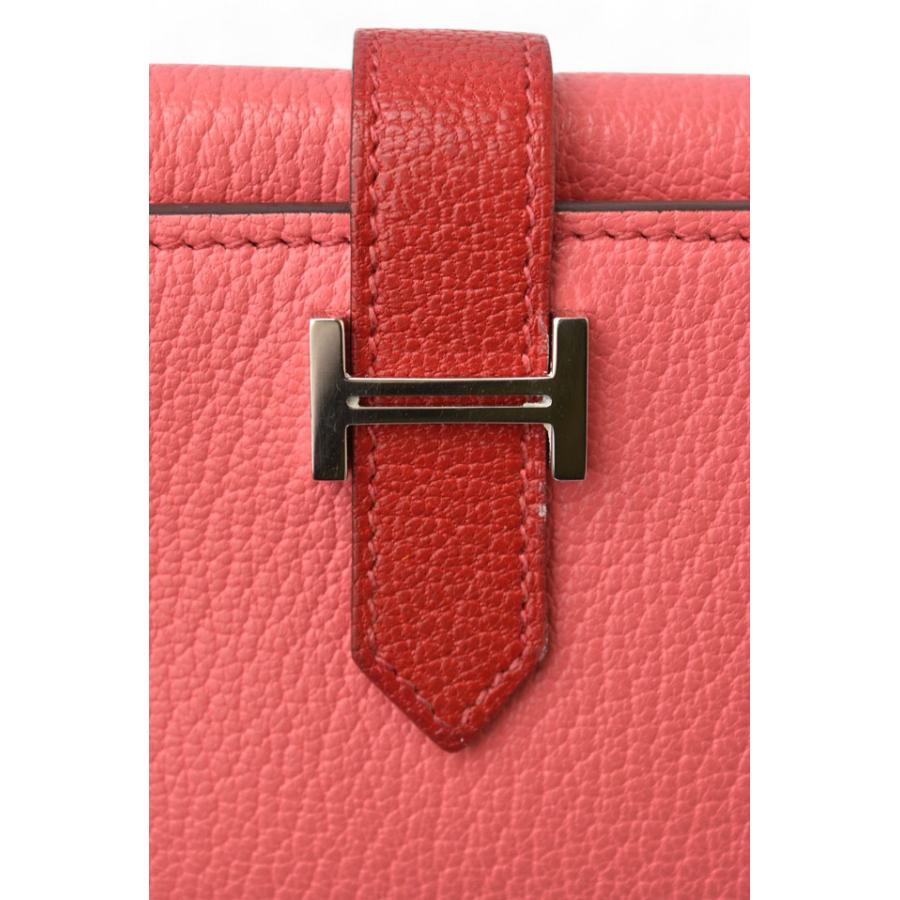 HERMES（エルメス） 財布/三つ折り 長財布 ベアンスフレ ローズリップ 