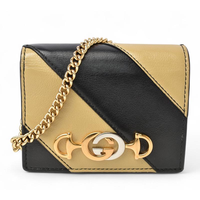 Gucci Zumi グッチ ミニ財布/チェーンウォレット GUCCI 折財布 570660