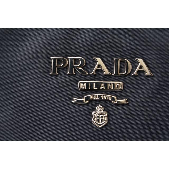 PRADA（プラダ） ショルダーバッグ バッグ ナイロン/レザー ネイビー