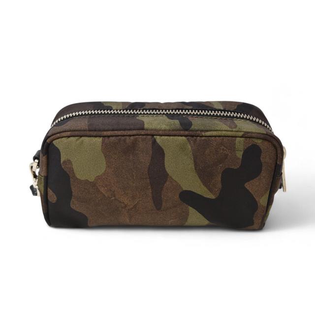 PRADA（プラダ） コスメポーチ/トラベルポーチ ポーチ TESSUTO CAMOUF 