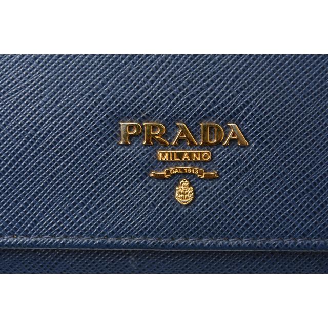 PRADA（プラダ） 財布 長財布/パスケース付 1MH132 BLUETTE/ブルー